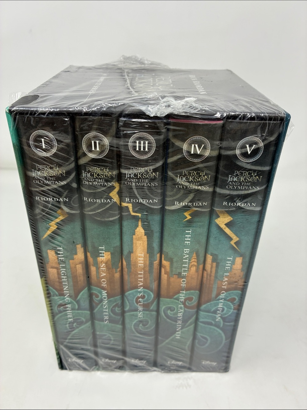 Disney Percy Jackson Box Set - Green, Yellow, Black - Picture 4 of 7